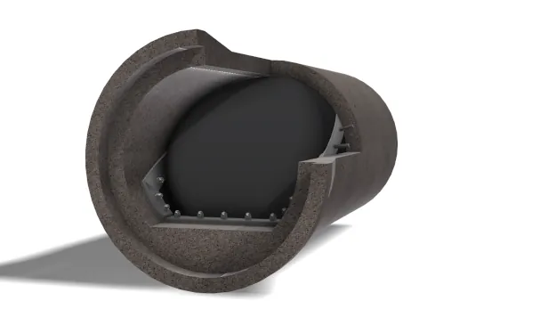 Expandam pipe assembly